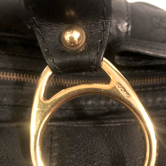 GUCCI Black Monogram GG Interlocking GG Boston - Picture 3 of 5